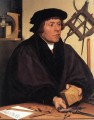 Retrato de Nikolaus Kratzer Renacimiento Hans Holbein el Joven